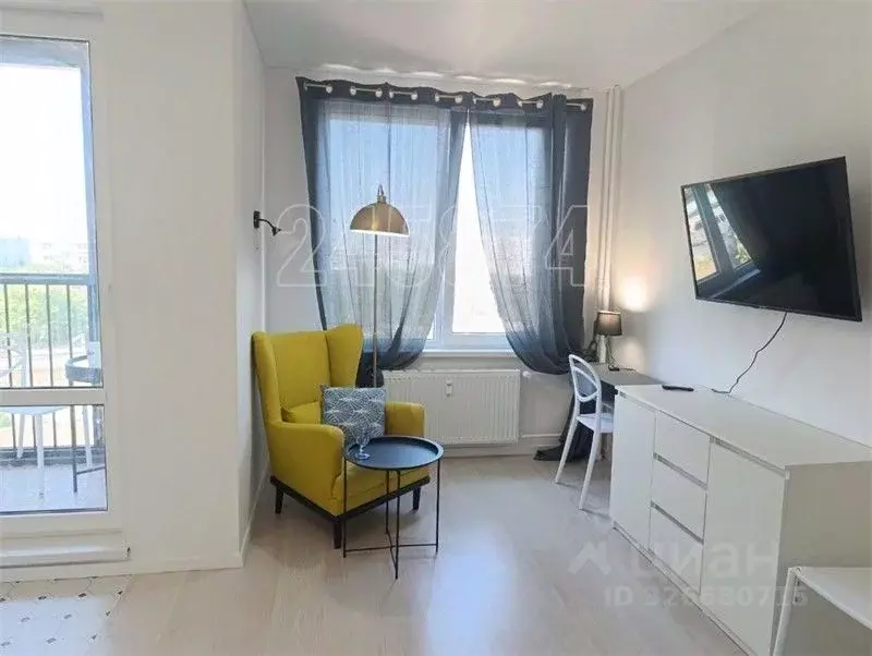 Студия Москва Илимская ул., 1Вк1 (32.0 м) - Фото 1