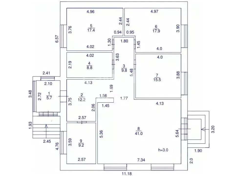 Дом в Башкортостан, Уфа Романовка мкр, ул. Кустарево, 65 (144 м) - Фото 2