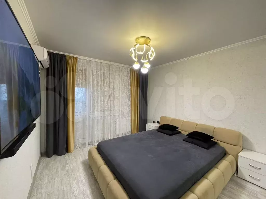 2-к. квартира, 59 м, 3/16 эт. - Фото 1