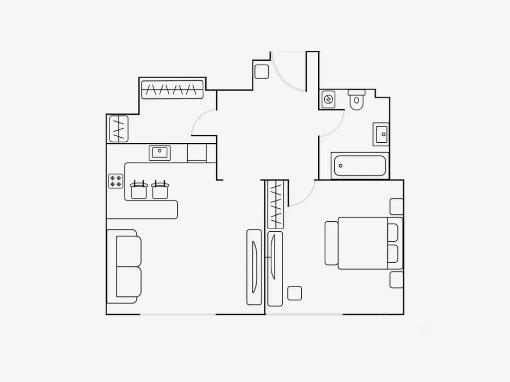 2-к кв. Москва ул. Василисы Кожиной, 13 (66.0 м) - Фото 2