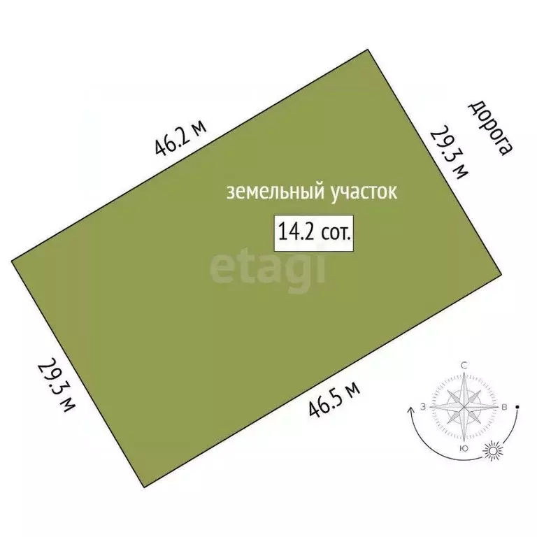 Участок в Тюменская область, Тюменский район, д. Якуши  (14.5 сот.) - Фото 1