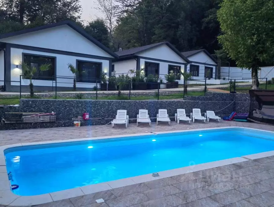 Коттедж в Краснодарский край, Сочи городской округ, с. Верхний Юрт, ... - Фото 1