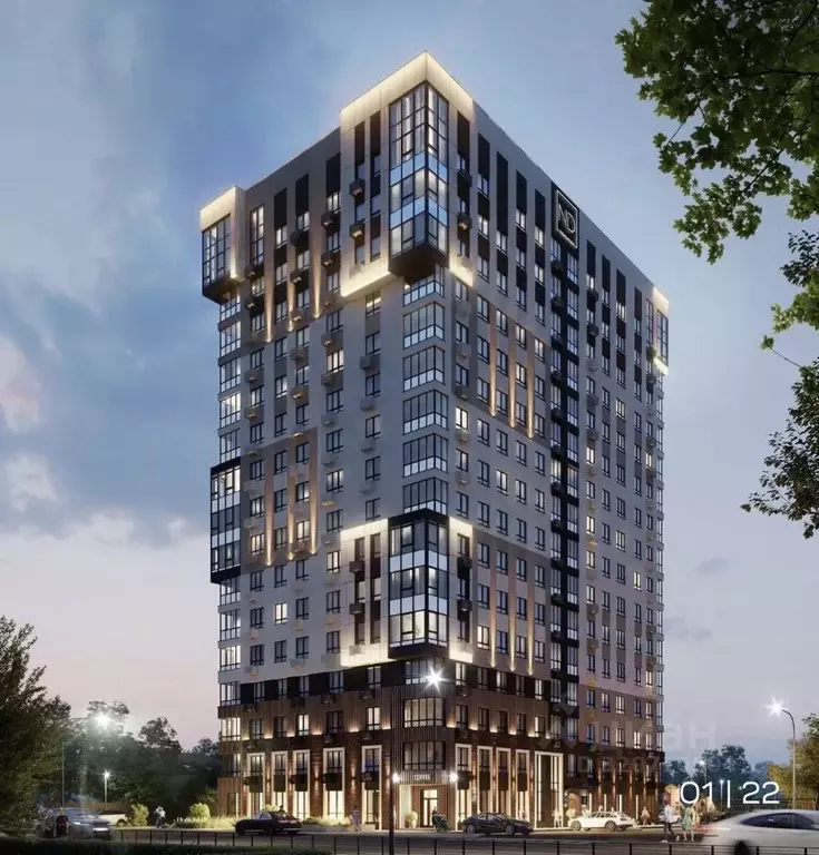 3-к кв. Брянская область, Брянск ул. Дуки, 46 (102.57 м) - Фото 2