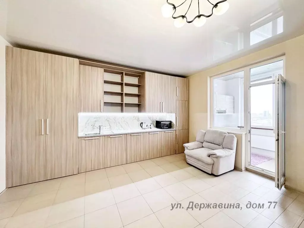 3-к кв. Новосибирская область, Новосибирск ул. Державина, 77 (74.0 м) - Фото 1