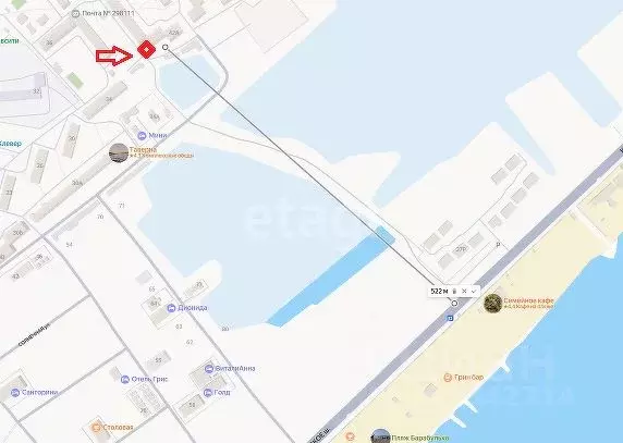 Участок в Крым, Феодосия ул. Дружбы (5.0 сот.) - Фото 1