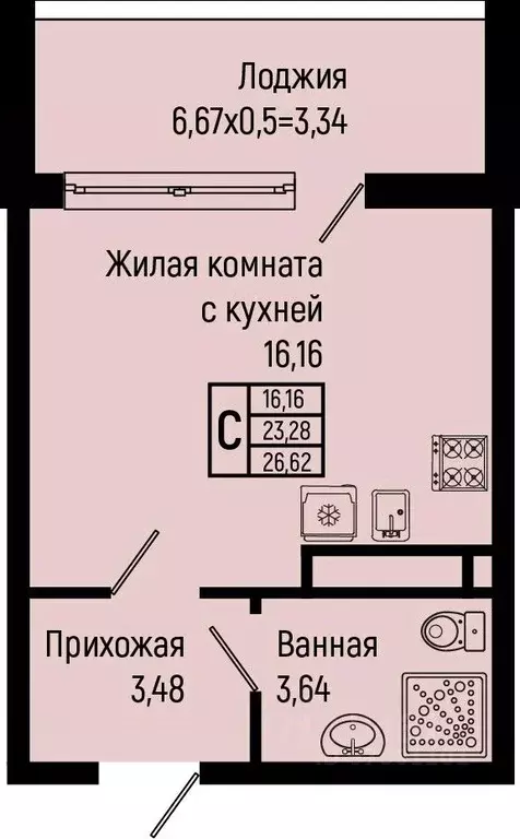 Студия Краснодарский край, Туапсинский муниципальный округ, с. ... - Фото 1