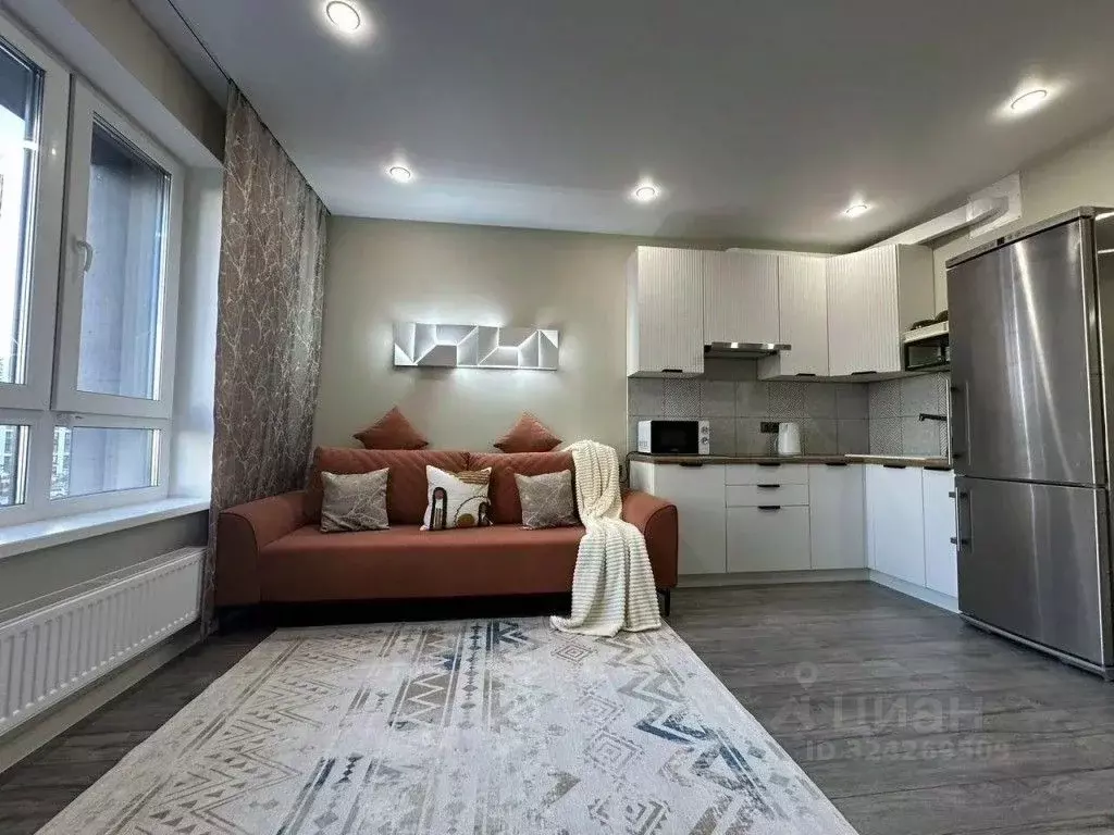 1-к кв. Башкортостан, Уфа ул. Рудольфа Нуреева, 9 (26.0 м) - Фото 1