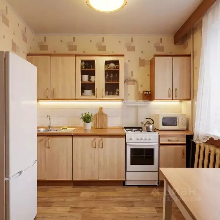 2-к кв. Нижегородская область, Бор ул. Молодежная, 4 (48.5 м) - Фото 1