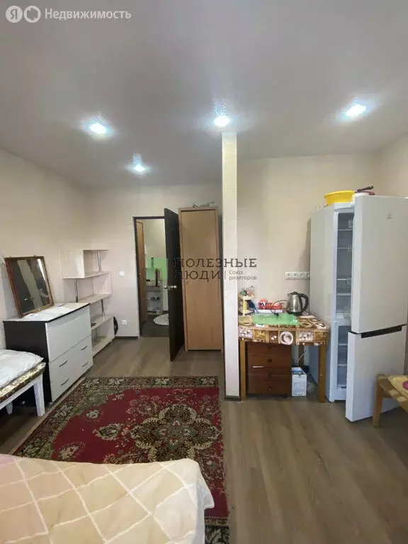 Квартира-студия: деревня Хохряки, Тепличная улица, 34 (22 м) - Фото 0