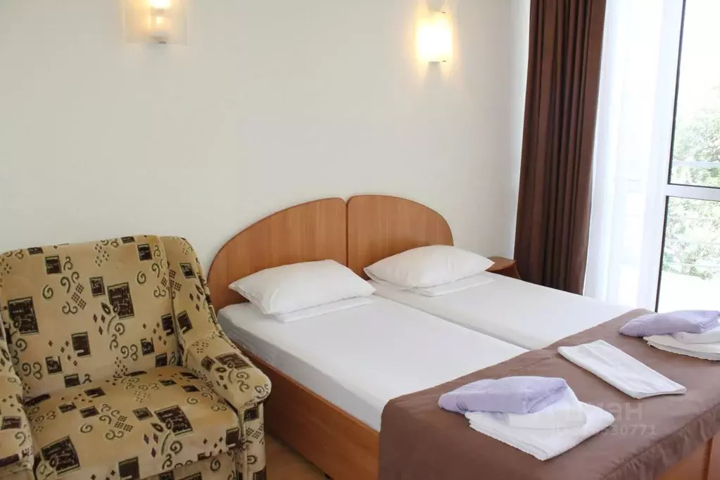 Комната Крым, Алушта ул. Набережная, 24Г (25.0 м) - Фото 0