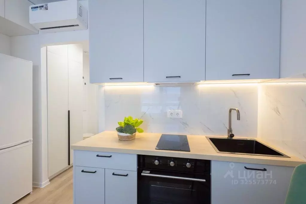 Студия Москва ул. Большое Понизовье, 8 (20.0 м) - Фото 2