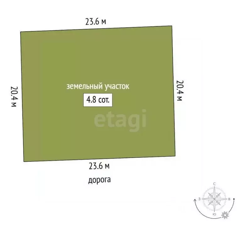 Участок в Ханты-Мансийский АО, Сургут № 47 Лайнер садовое ... - Фото 2