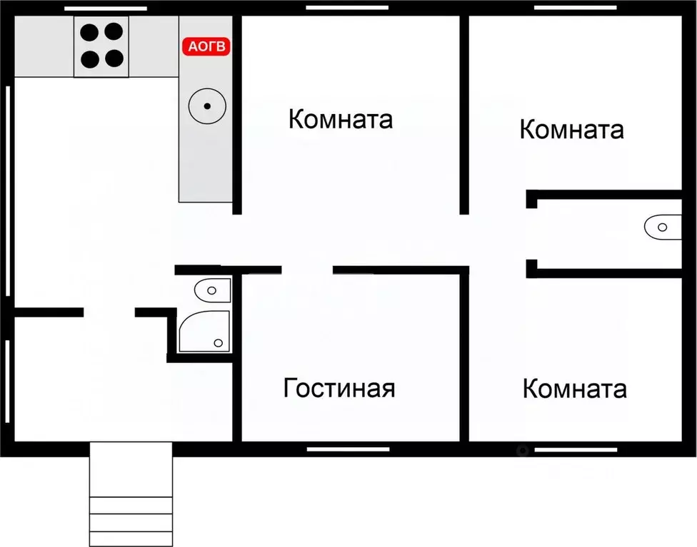 Дом в Рязанская область, Спасский муниципальный округ, с. Старый ... - Фото 2