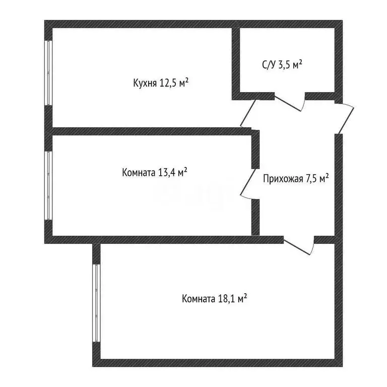2-комнатная квартира: Геленджик, улица Сурикова, 60В (55 м) - Фото 0