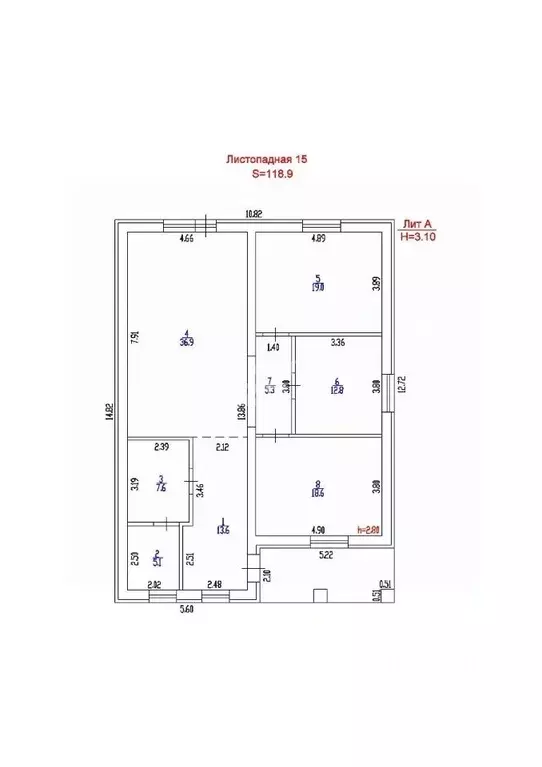 Дом в Алтайский край, Барнаул городской округ, пос. Черницк ул. ... - Фото 2