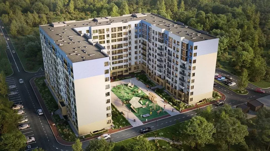 1-к кв. Крым, Симферопольский район, с. Перово ул. Южная, 2 (34.4 м) - Фото 1