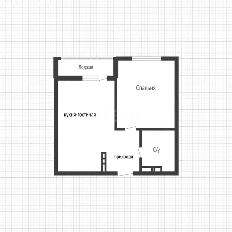 1-комнатная квартира: Краснодар, Скандинавская улица, 1 (33 м) - Фото 1