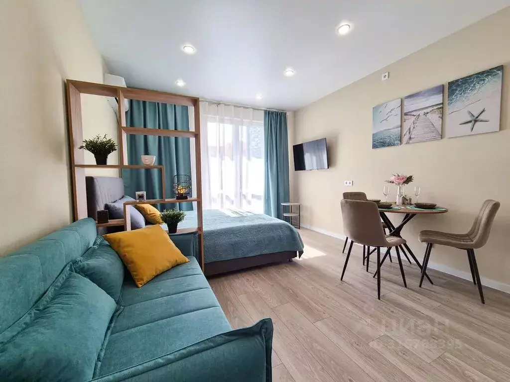 Студия Краснодарский край, Сочи ул. Искры, 88к2 (26.0 м) - Фото 1