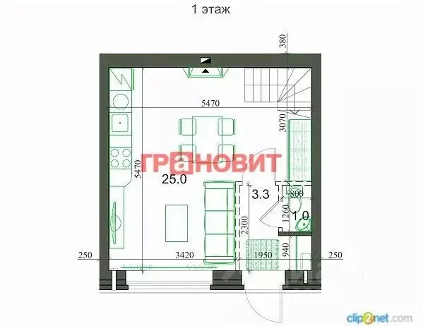 2-к кв. Новосибирская область, Новосибирский район, Мичуринский ... - Фото 1