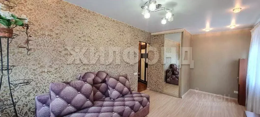 1-к кв. Новосибирская область, Новосибирск ул. Дмитрия Донского, 17 ... - Фото 2