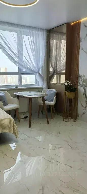 Студия Свердловская область, Екатеринбург ул. Репина, 109 (22.0 м) - Фото 1