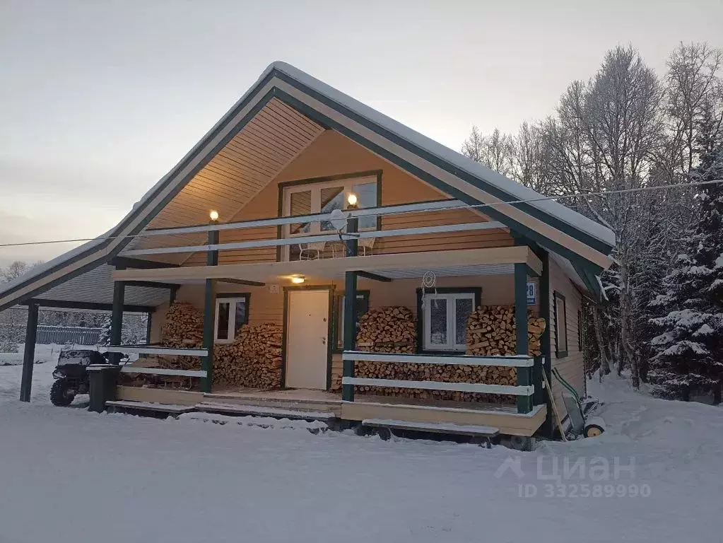 Дом в Мурманская область, Кольский муниципальный округ, Кильдинстрой ... - Фото 2
