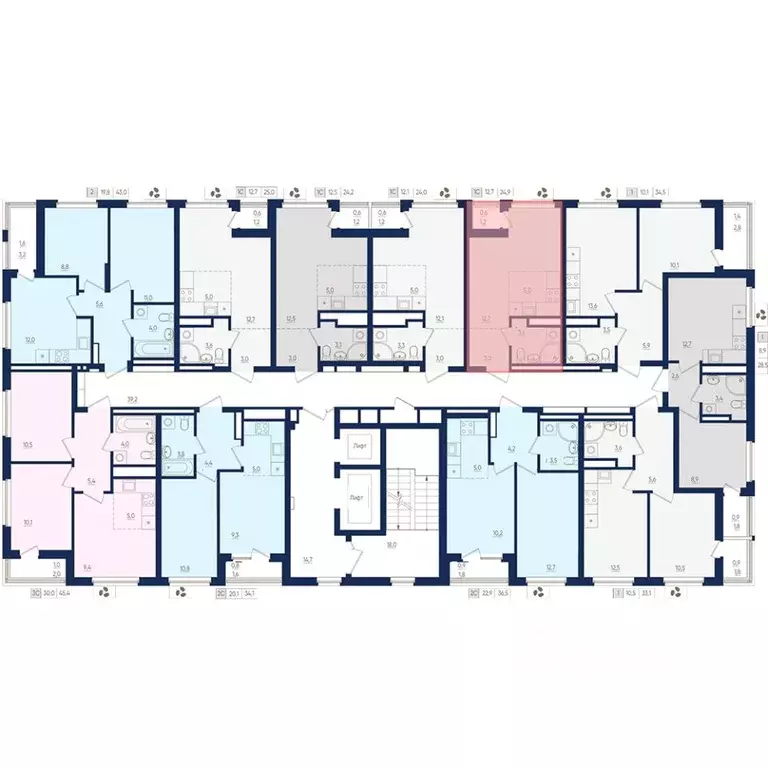 1-к кв. Башкортостан, Уфа ул. Евгения Столярова, 13 (24.9 м) - Фото 2