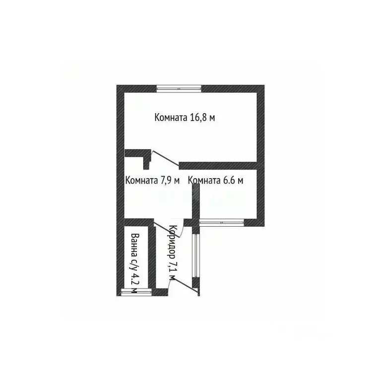 Дом в Краснодарский край, Белореченский район, Южненское с/пос, пос. ... - Фото 2