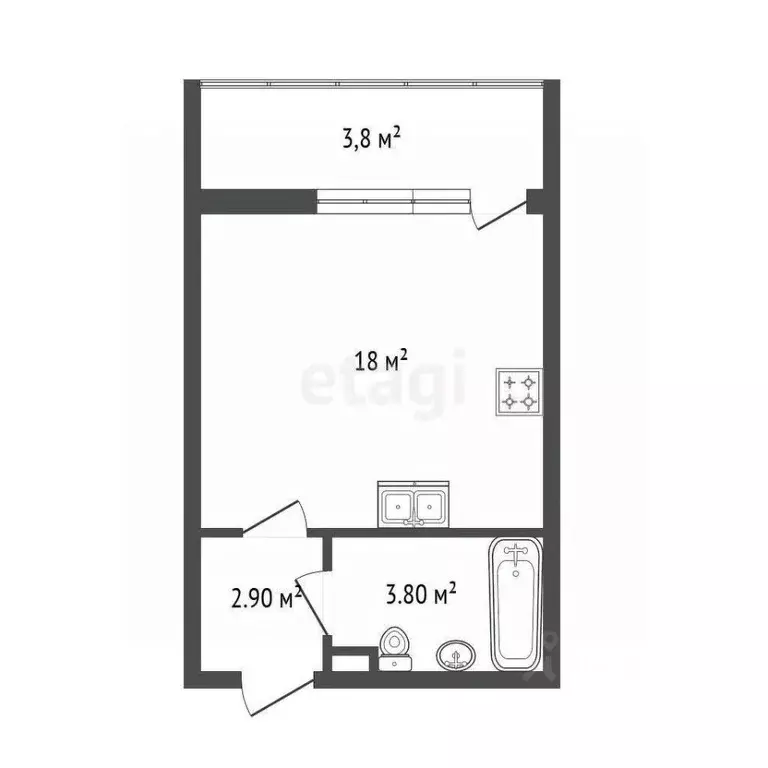 Студия Санкт-Петербург Усть-Славянка тер., просп. Советский, 34к2 ... - Фото 0