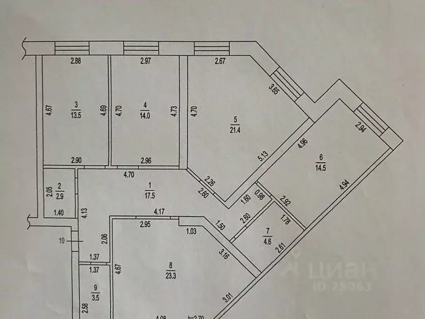 4-к кв. Алтайский край, Барнаул Геодезическая ул., 49Б (115.2 м) - Фото 1