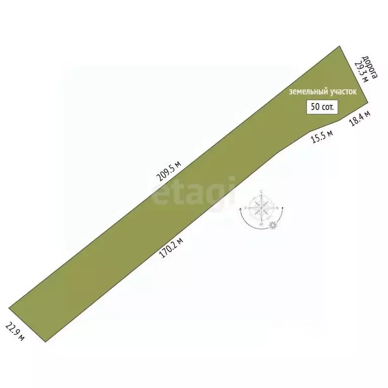 Участок в Калужская область, Медынский муниципальный округ, Романово ... - Фото 1