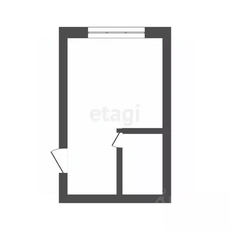 Студия Томская область, Томск ул. Шевченко, 48 (18.0 м) - Фото 2