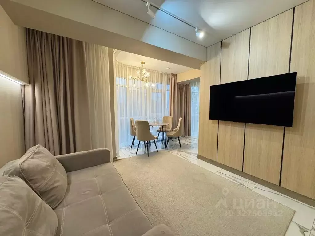 1-к кв. Краснодарский край, Сочи Светлана мкр, ул. Учительская, 5 ... - Фото 1