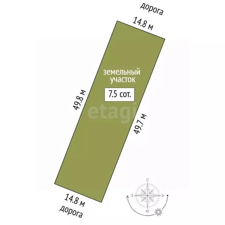 Участок в Тюменская область, Тюменский муниципальный округ, с. Успенка ... - Фото 1