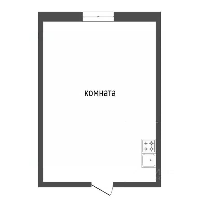 Комната Красноярский край, Красноярск Северо-Енисейская ул., 48а (11.9 ... - Фото 2