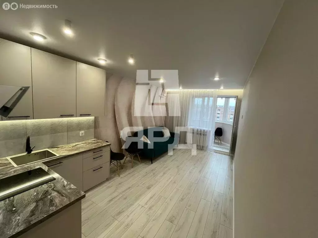 Квартира-студия: Ростов-на-Дону, Белокалитвинская улица, 2/1с1 (30.5 ... - Фото 1