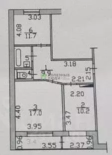 2-к кв. Орловская область, Орловский муниципальный округ, д. Жилина ... - Фото 2