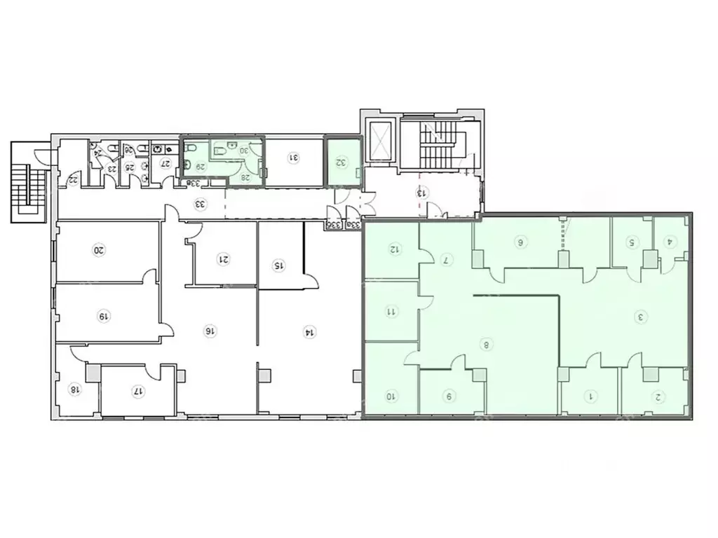 Офис в Москва ул. Усачева, 33С1 (254 м) - Фото 1