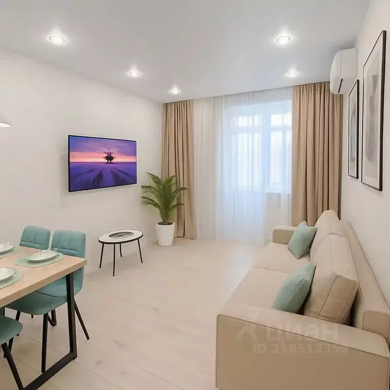 2-к кв. Крым, Симферополь пер. Мраморный, 36 (44.0 м) - Фото 2