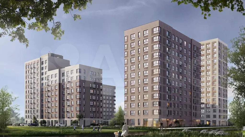 4-к. квартира, 75 м, 3/15 эт. - Фото 1
