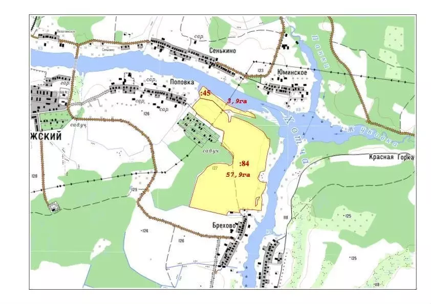 Участок в Тверская область, Кимрский муниципальный округ, д. Поповка ... - Фото 2