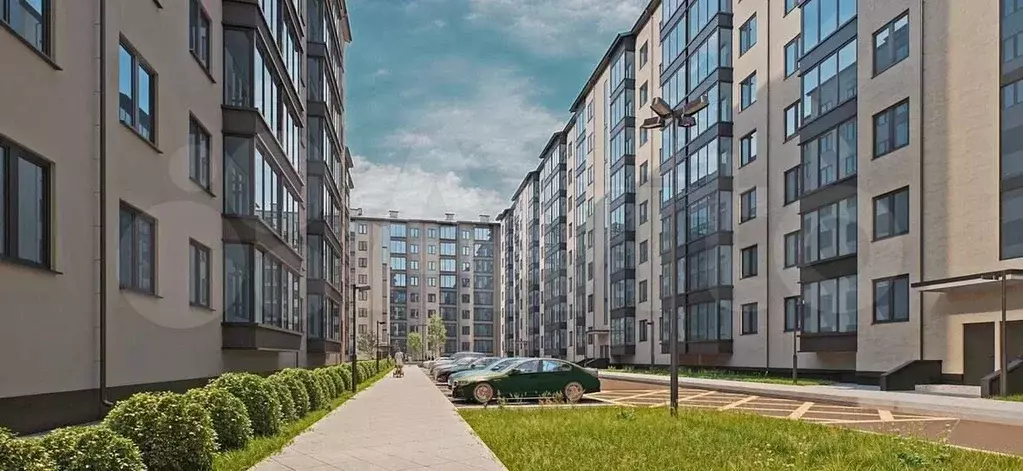 1-к. квартира, 35,7 м, 4/8 эт. - Фото 1