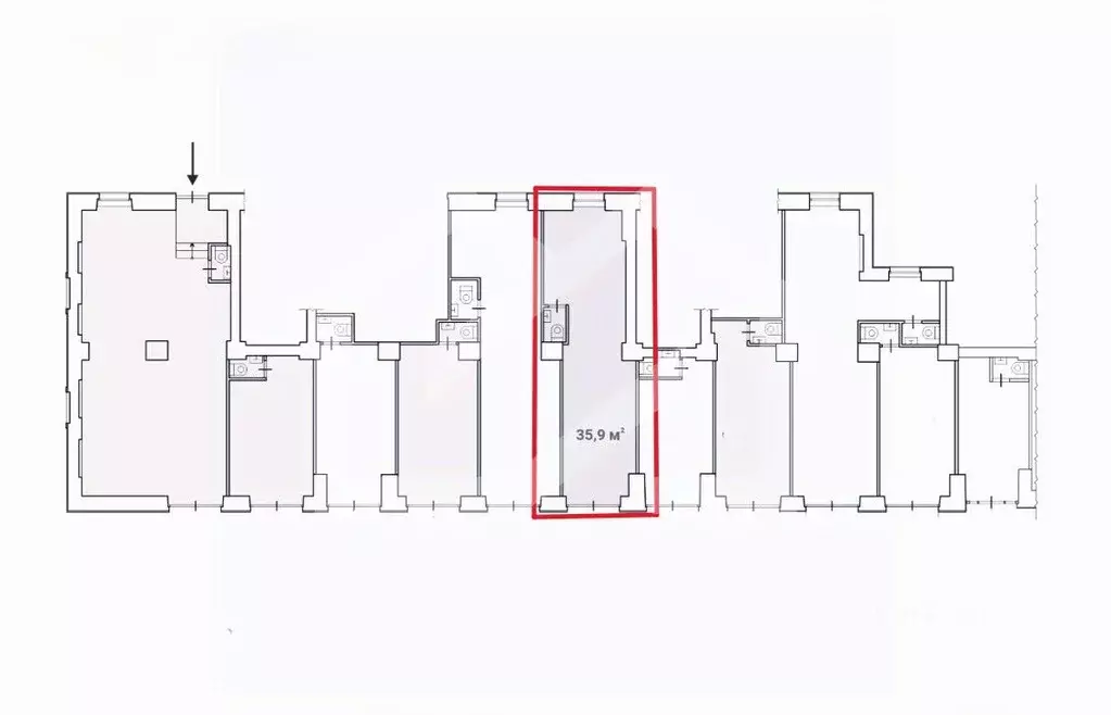 Помещение свободного назначения в Москва ул. Дмитрия Ульянова, 10/1К1 ... - Фото 2