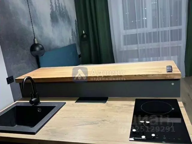 Студия Тюменская область, Тюмень ул. Сергея Свиридова, 7 (27.0 м) - Фото 2