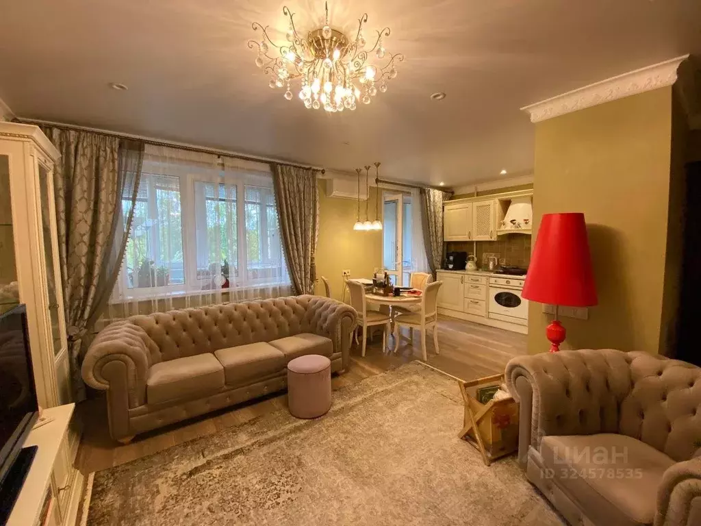 3-к кв. Ульяновская область, Ульяновск Пушкинская ул., 4 (65.08 м) - Фото 2