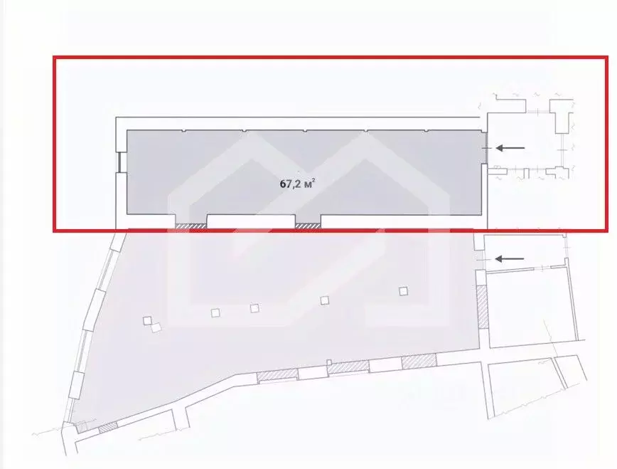 Помещение свободного назначения в Москва Звенигородское ш., 18/20к3 ... - Фото 2
