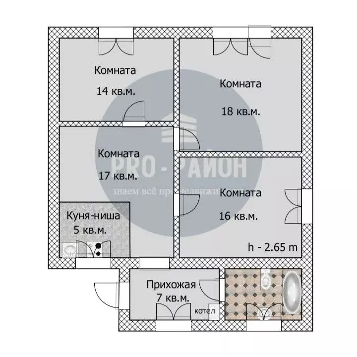 Дом в село Власиха, улица Мамонтова (85 м) - Фото 0