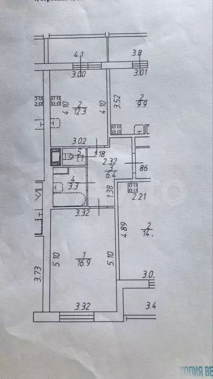1-к. квартира, 40 м, 8/12 эт. - Фото 0
