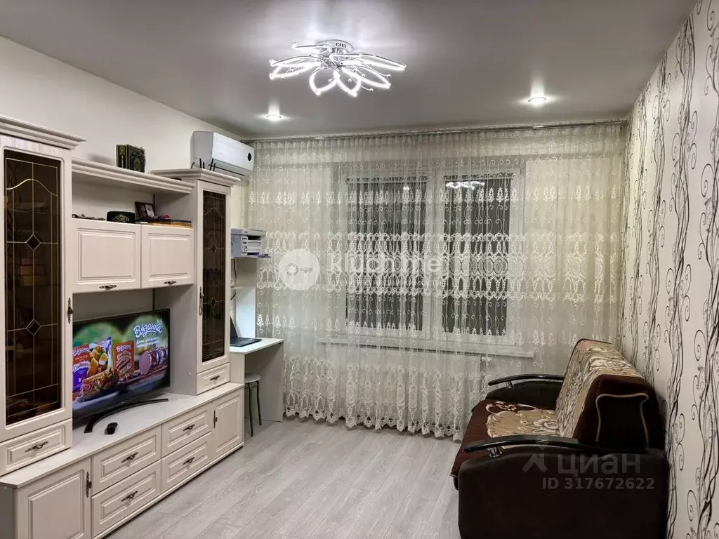 1-к кв. Татарстан, Казань Тэцевская ул., 4Б (35.0 м) - Фото 0
