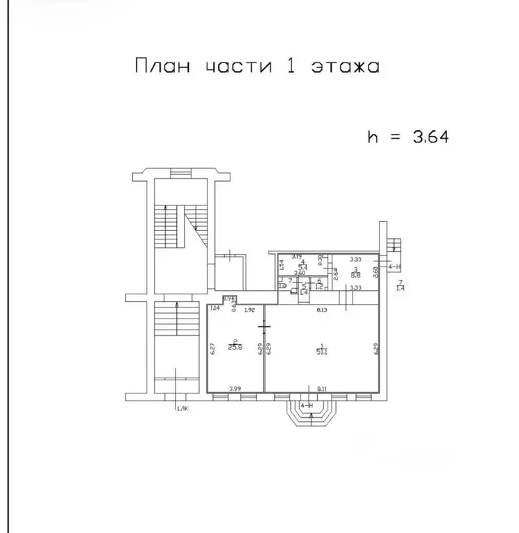 Помещение свободного назначения в Санкт-Петербург ул. Некрасова, 48 ... - Фото 1